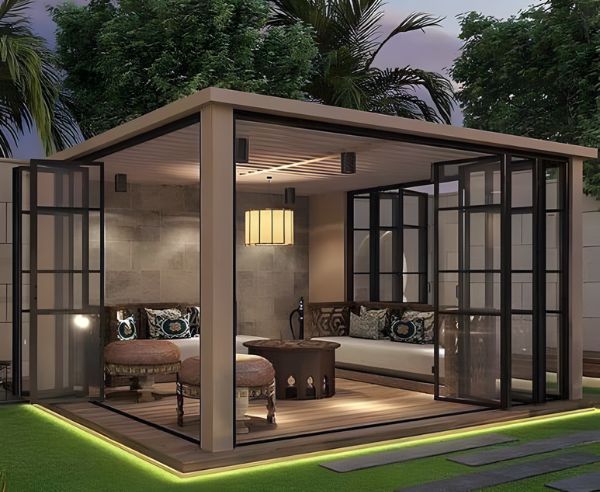 Landscape design for residential outdoor space in Gurgaon